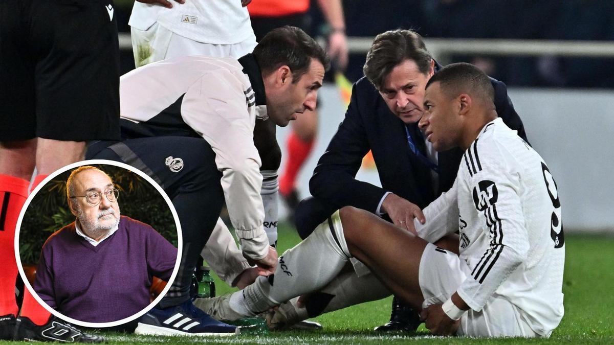 Alfredo Relaño carga contra la fiabilidad del servicio médico del Real Madrid tras la lesión de Mbappé