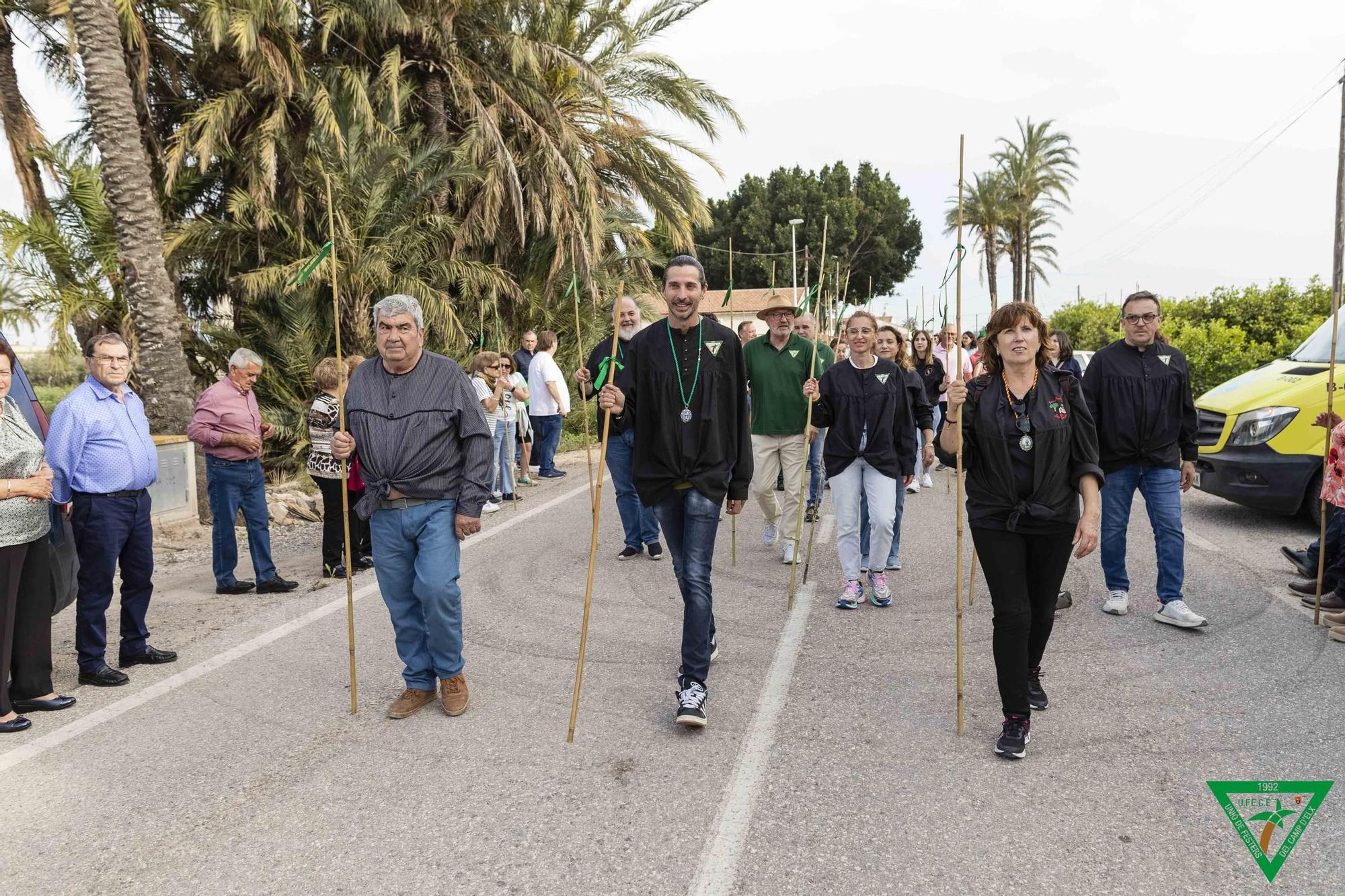 Fervor en el Camp d'Elx con Isidro