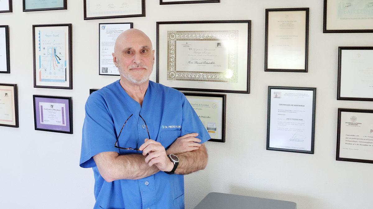 El ginecólogo y obstetra José Manuel Pintado.