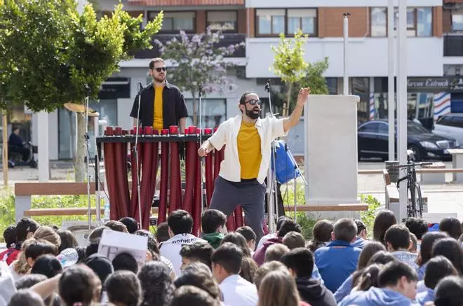 La plaza de la Salut de Gandia acoge su primer evento masivo