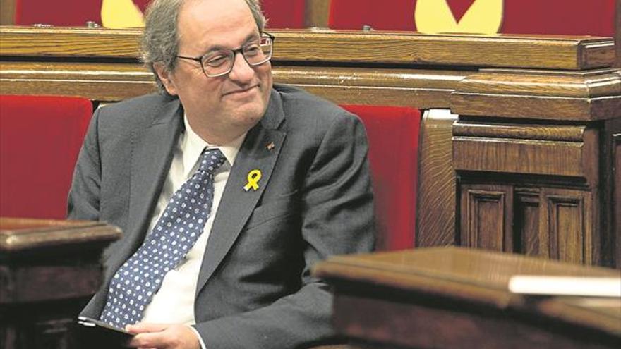 La ‘minicumbre a tres’ allana la entrevista Sánchez-Torra del 21-D