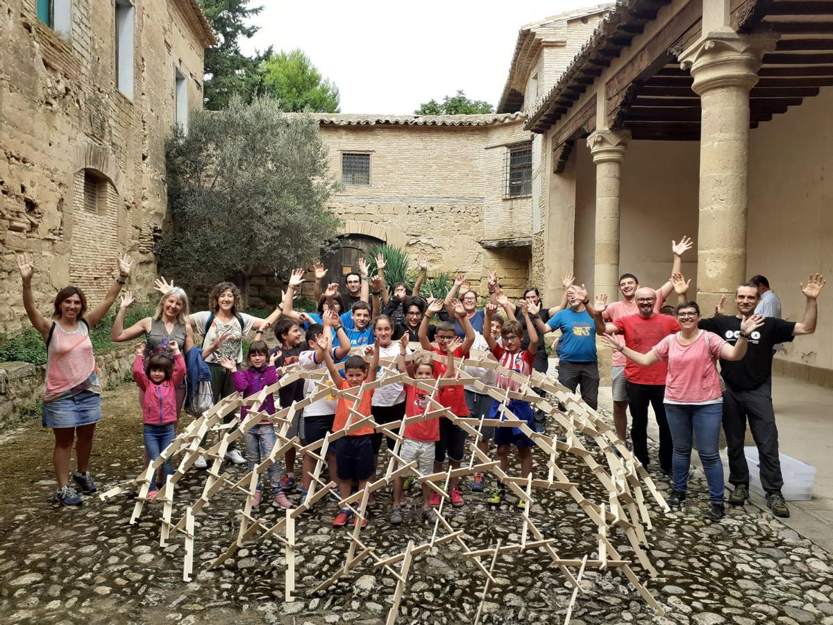 El Monasterio de Casbas fue la primera sede del museo en 2019