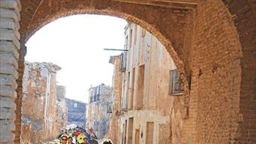 Resistentes en la estepa de Belchite