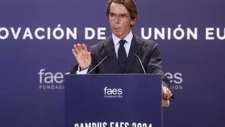 Aznar afirma que Moncloa "es ya una delegación madrileña del secesionismo”