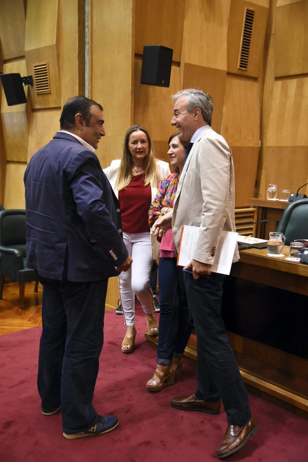 El Pleno del Ayuntamiento de Zaragoza (24-09-18).