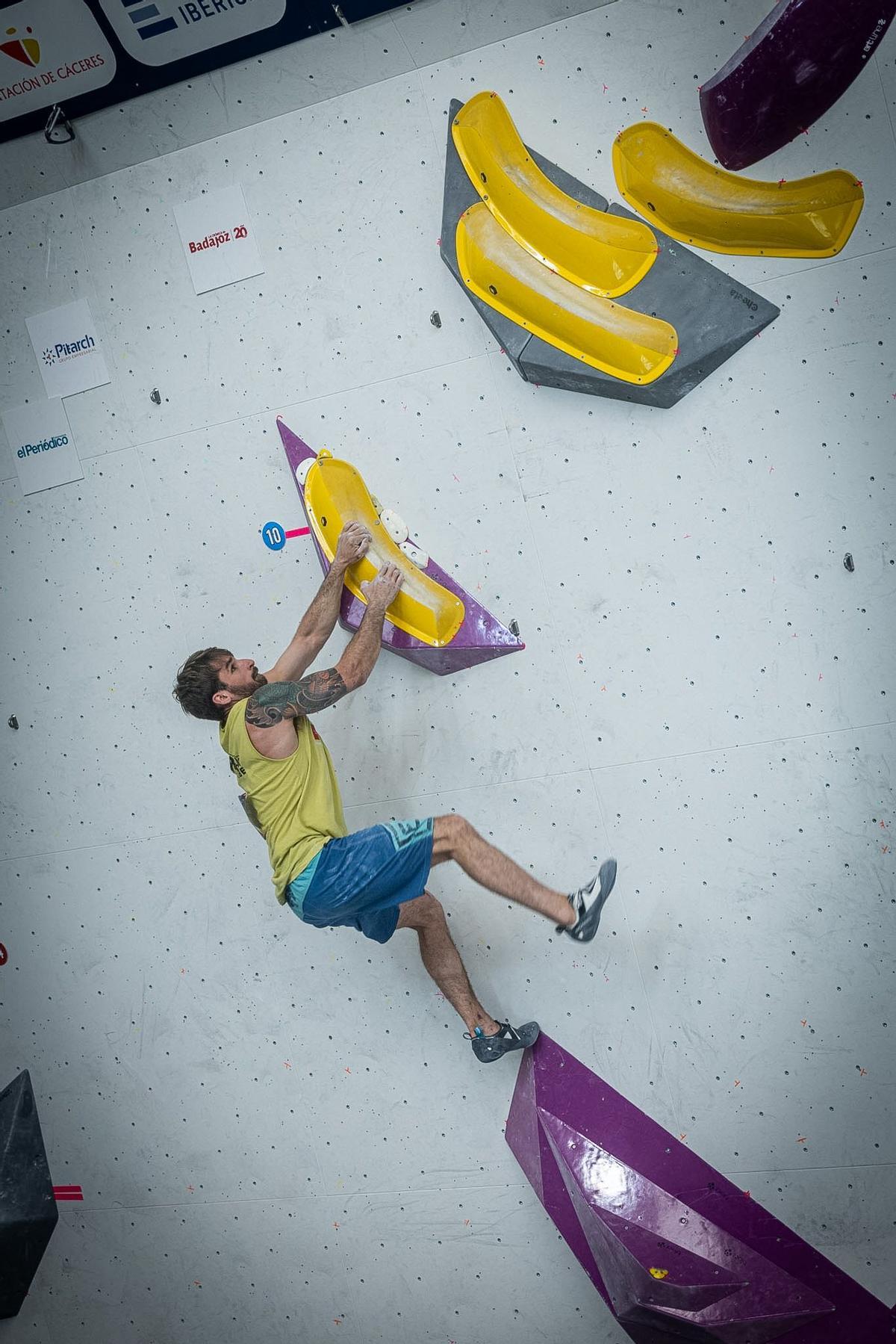 Galería | Segunda jornada de la Copa de España de Escalada en Cáceres