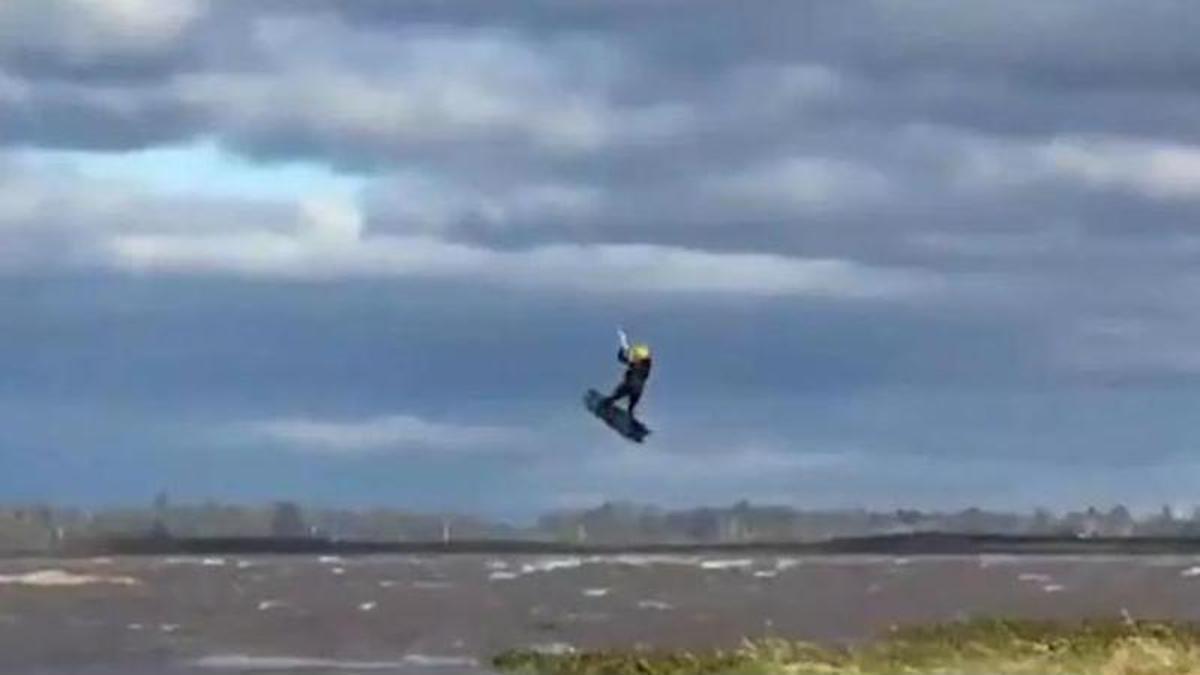 Captura de pantalla del vídeo gravat per la parella de Fernando Javier Cappi.