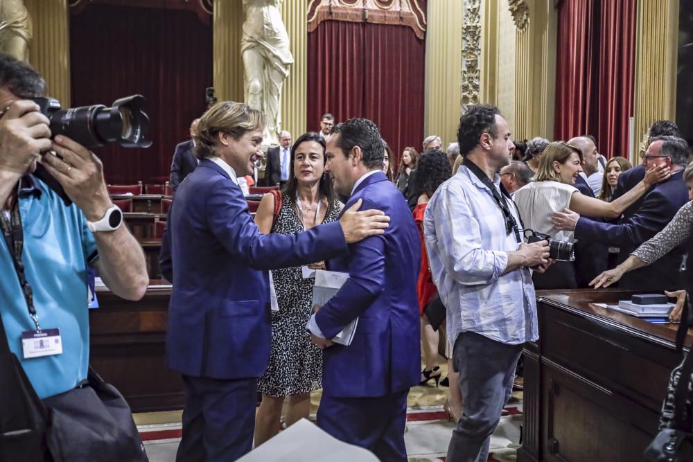 Pleno del Parlament constitución de la nueva mesa