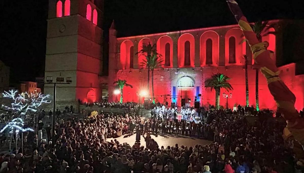 El correfoc de Muro destaca por su gran espectacularidad.