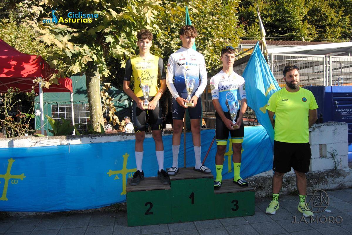 Campeones en la categoría de cadete