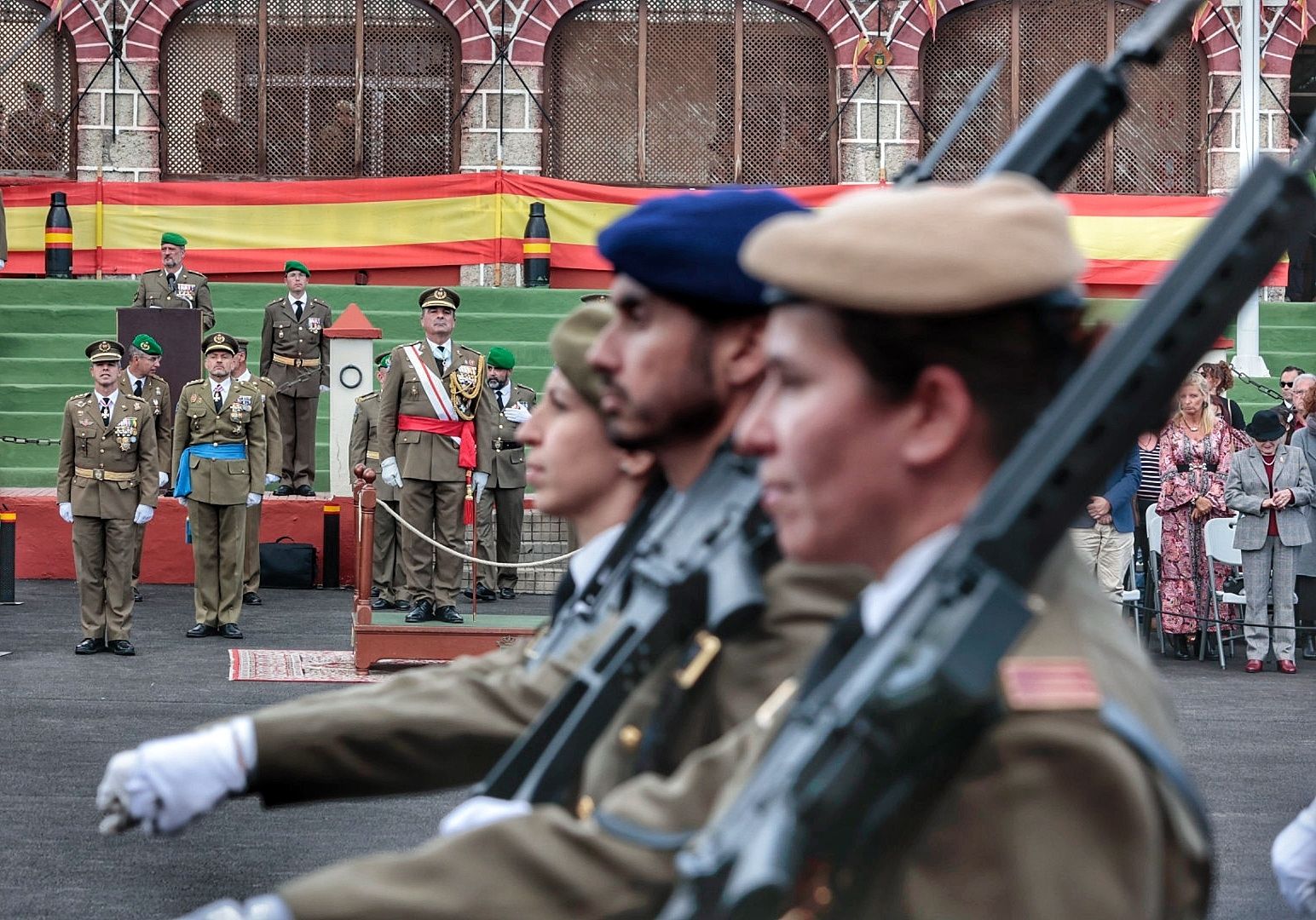 Acto militar por San Juan Bosco, patrón de los especialistas del Ejército