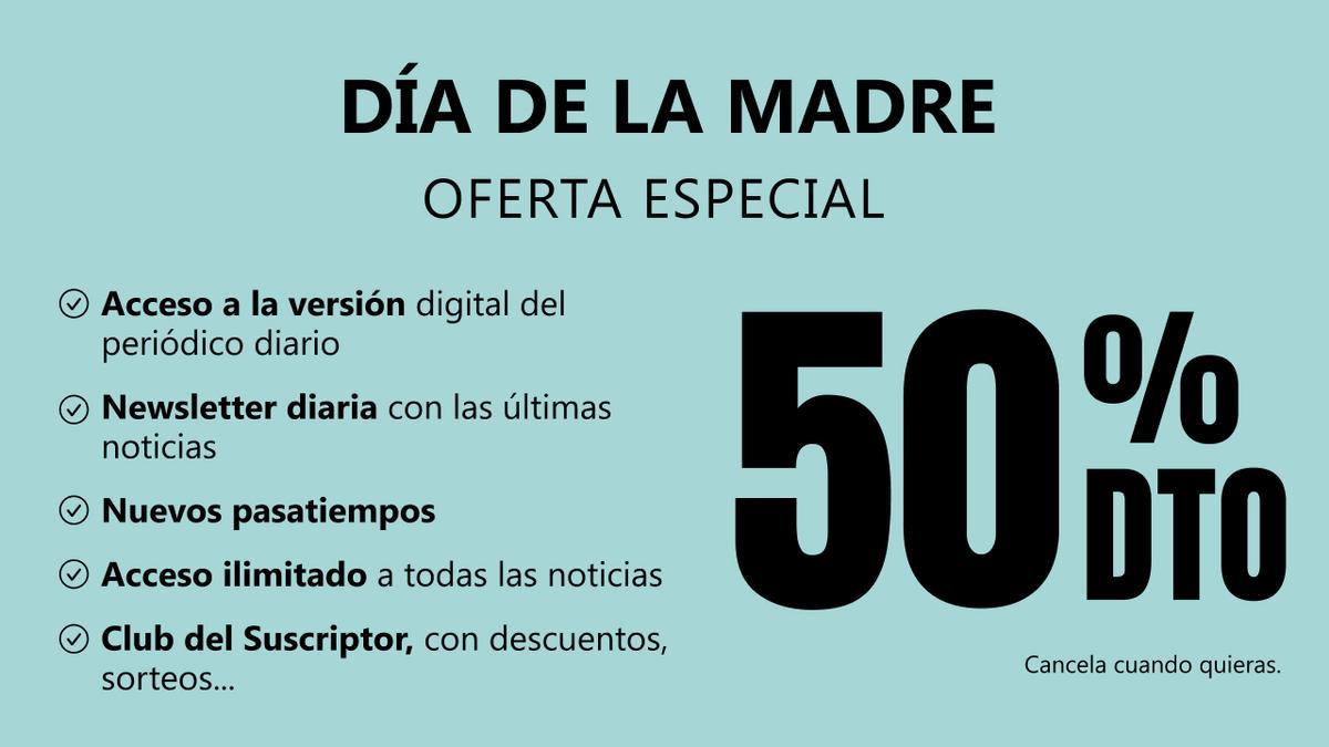 Oferta de suscripción de La Opinión de Málaga por el Día de la Madre.