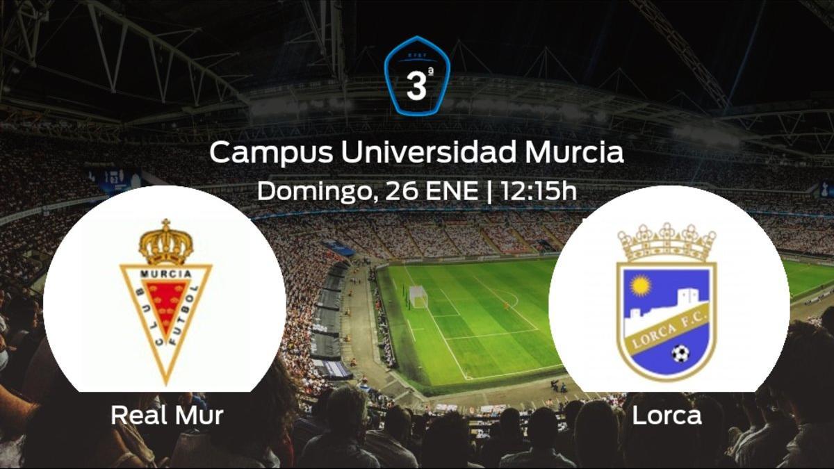 Jornada 22 de la Tercera División: previa del duelo Real Murcia B - Lorca