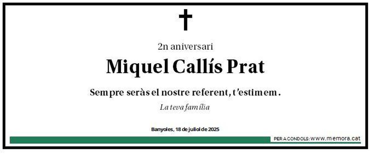 Miquel Callís Prat