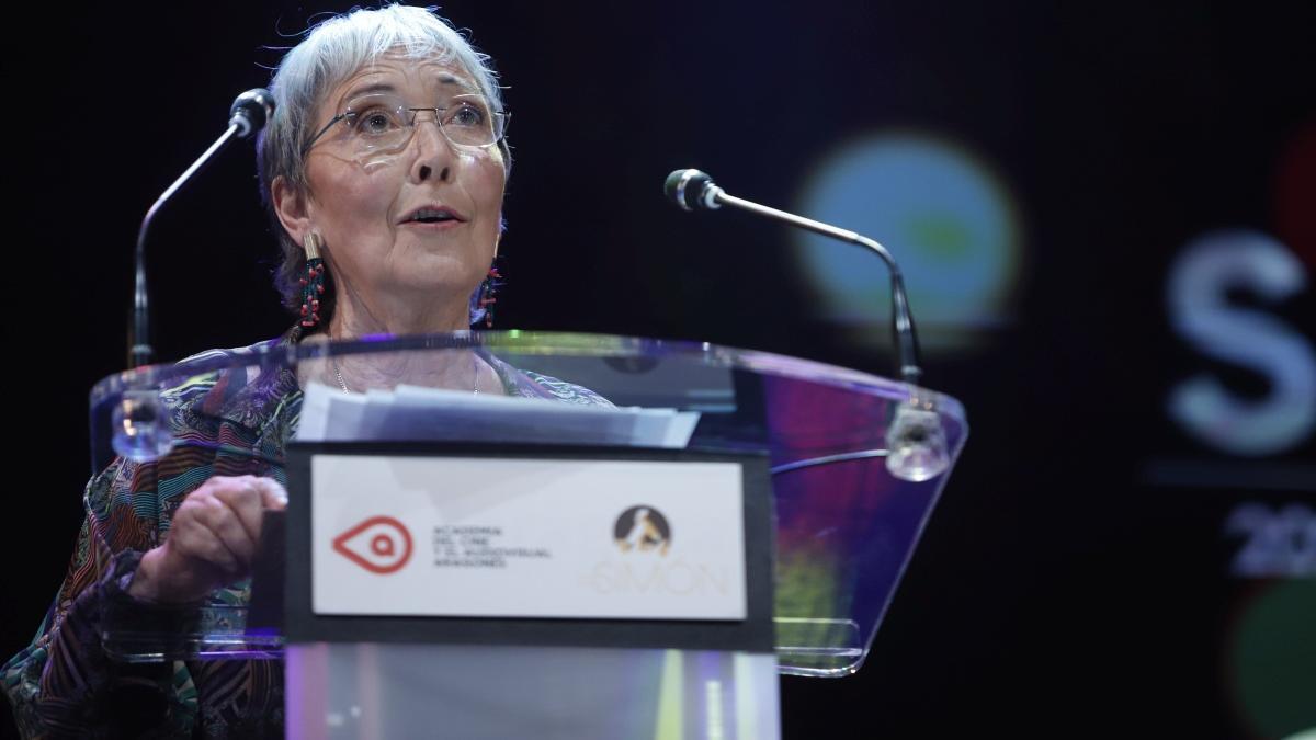 María José Moreno es la presidenta de la Academia del Cine y el Audiovisual de Aragón.