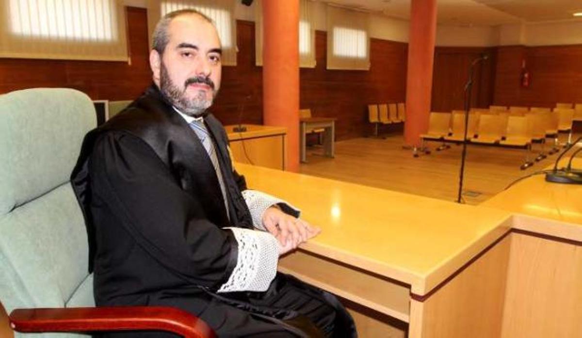 El juez del Juzgado de lo Social número 1 de Benidorm, Carlos Vegas.