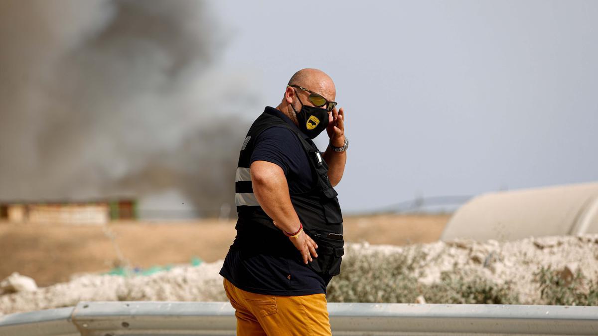 Nuevo incendio en el vertedero de Ibiza