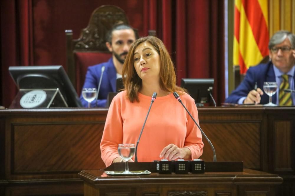 Debate en el Parlament sobre política general del Govern