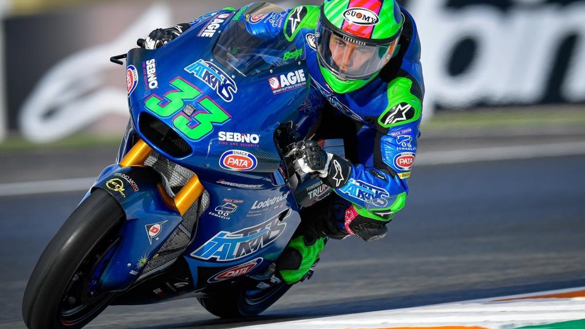 Enea Bastianini en acción