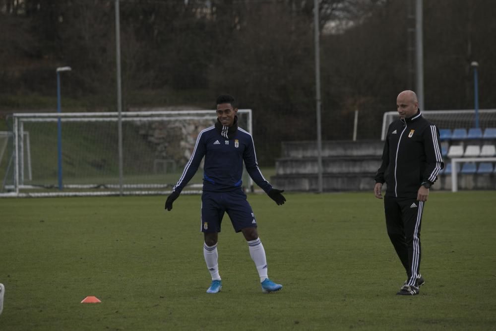 Entrenamiento del Real Oviedo