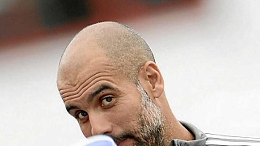 Guardiola es juga avui el primer títol sense haver decidit si renova