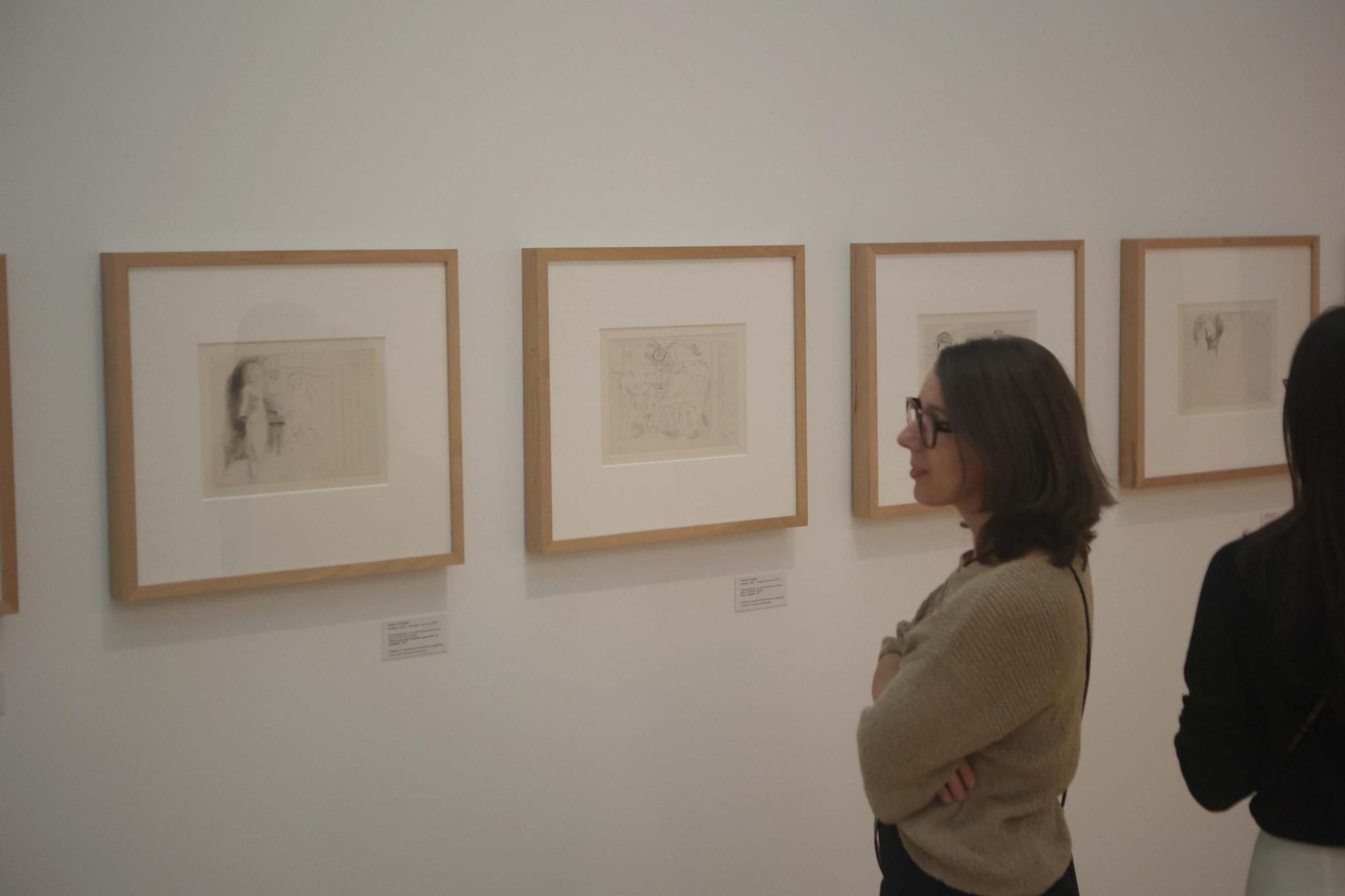 Inauguración de la exposición 'Compromiso con el arte' en A Coruña