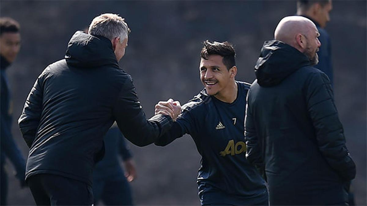 Solskjaer niega que Alexis esté apartado