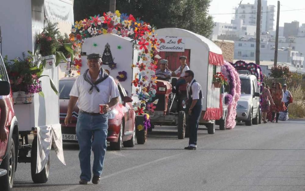 Centenares de personas participarán en tres días de fiesta, alegría y devoción en torno a la Virgen del Rocío, una celebración muy arraigada en Sant Antoni