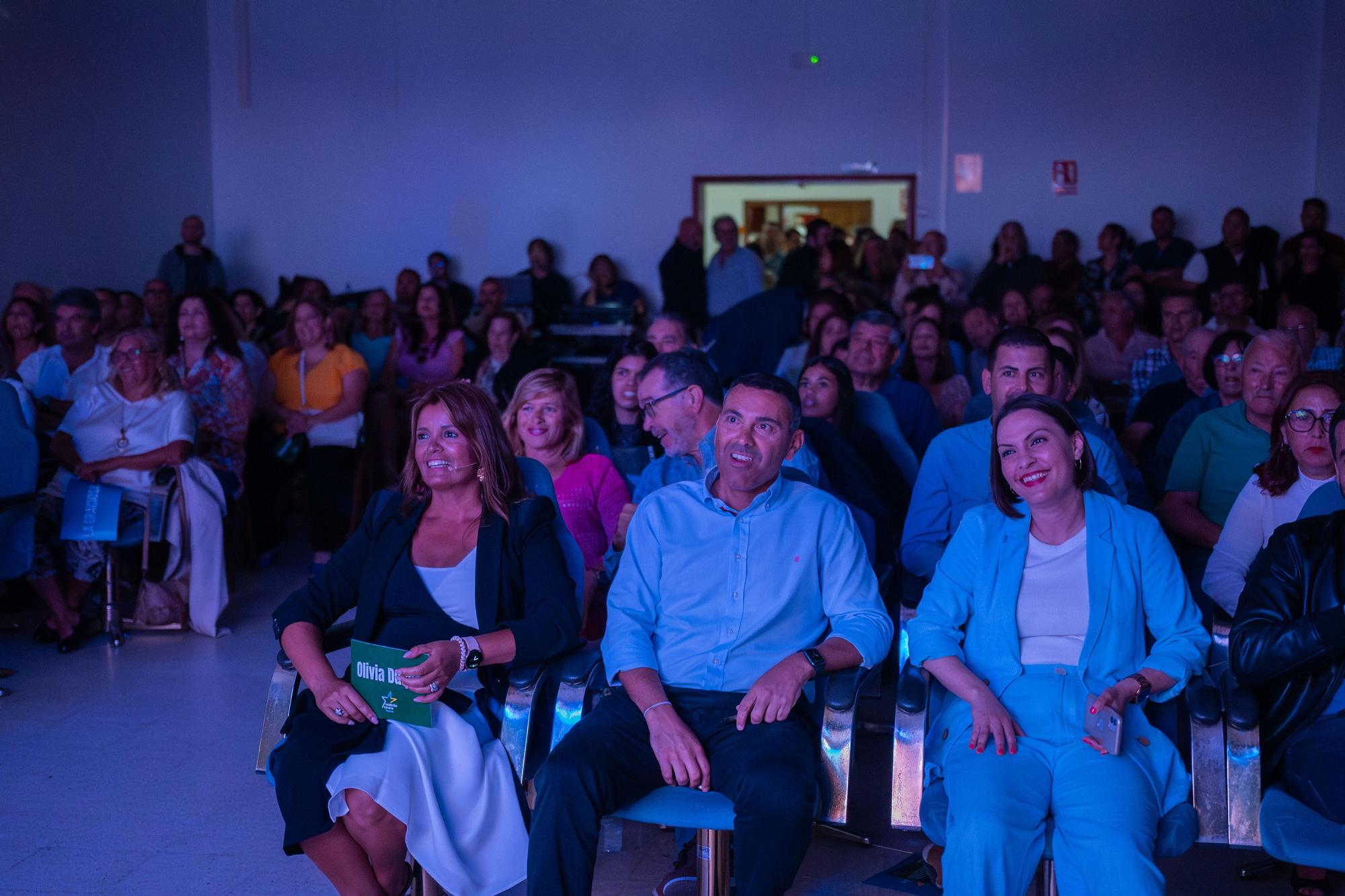 Olivia Duque (CC) presenta su candidatura para convertirse en la primera alcaldesa de Teguise