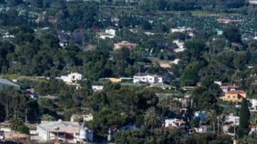 Vista aérea de donde se desarrollará el plan parcial.