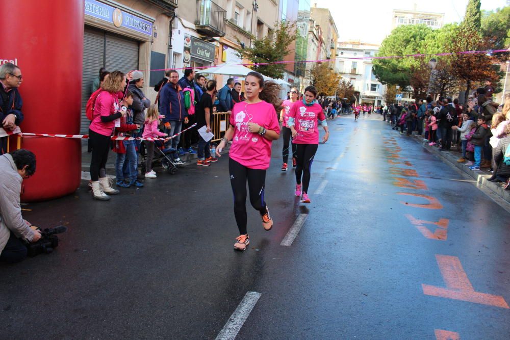 FOTOS de l''arribada de la Cursa de la Dona