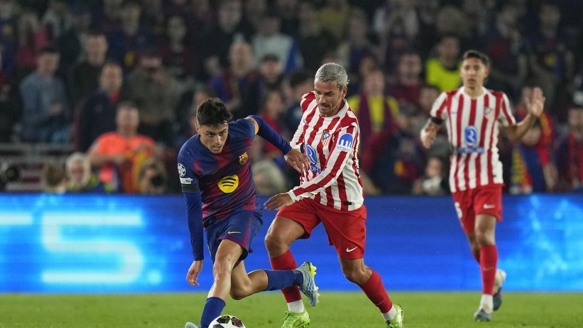 El último baile de Griezmann contra el Barça