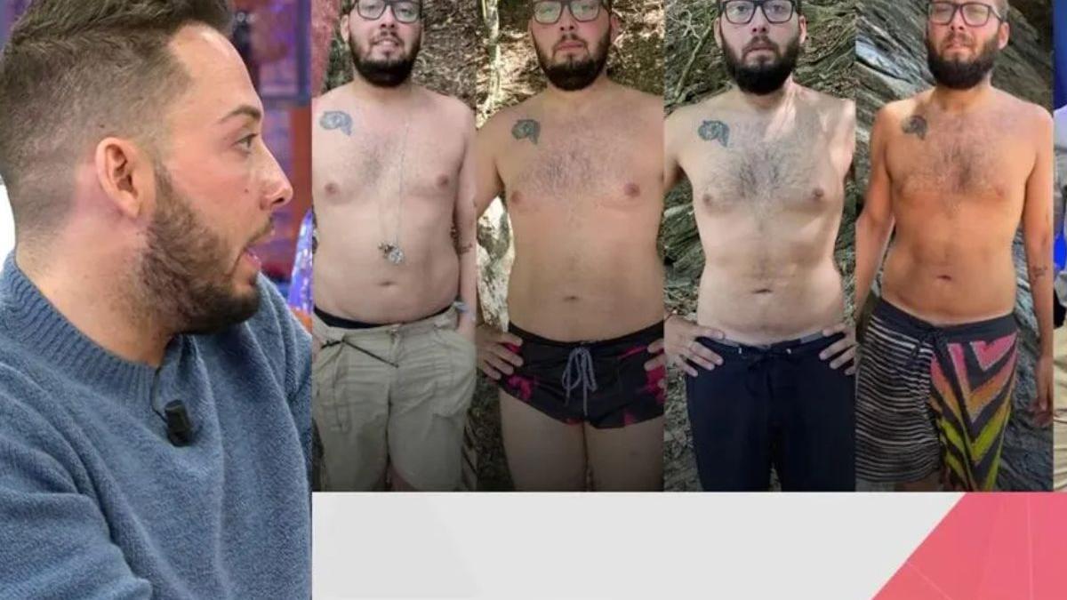 Más de 20 kilos en dos meses el insólito cambio físico de José Antonio Avilés