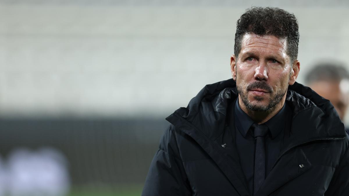 Archivo - Diego Pablo Simeone, entrenador del Atlético de Madrid