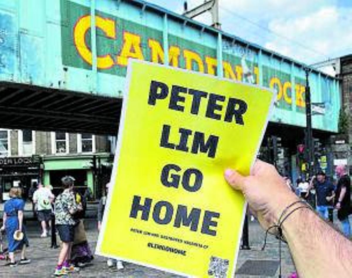 De la Generalitat a Westminster, la protesta contra Lim llega a Londres