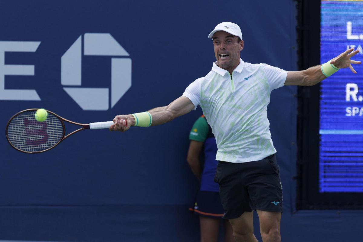 Roberto Bautista, en el US Open