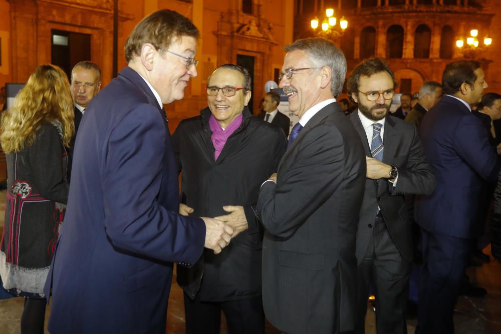 Inauguración de la exposición 'España y Prensa Ibérica: 40 años de historia democrática'