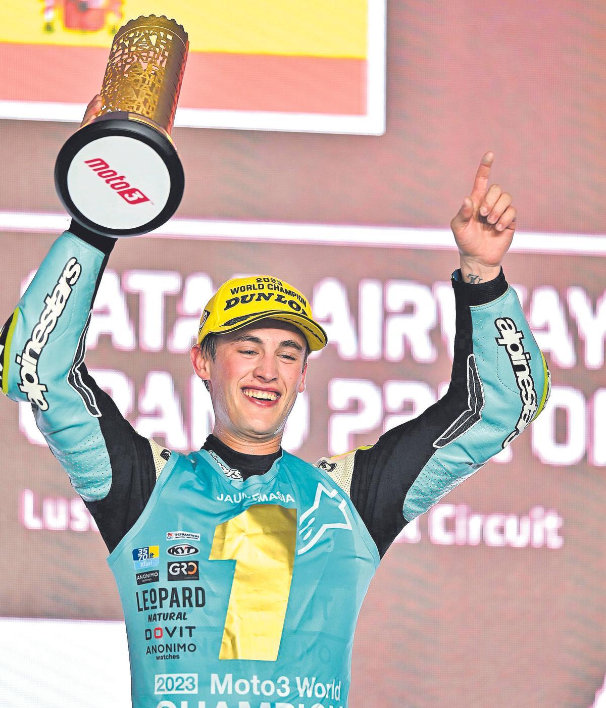 Jaume Masià, campeón del mundo de Moto3 Jaume Masià, campeón del mundo de Moto3