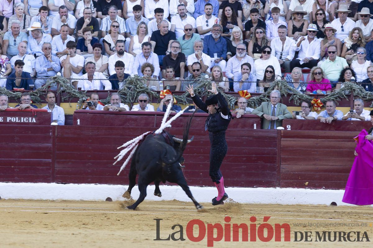 Tercer festejo de la Feria Taurina de Murcia (Talavante, Paco Ureña y Roca Rey), en imágenes