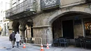 La desesperación de un vecino del casco histórico: "É a oitava vez que danan o balcón"
