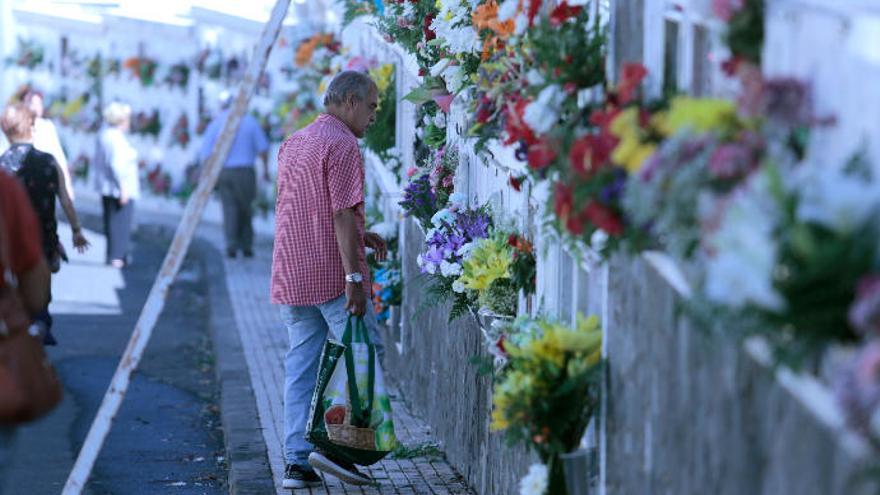 Imagen de archivo de un cementerio tinerfeño.