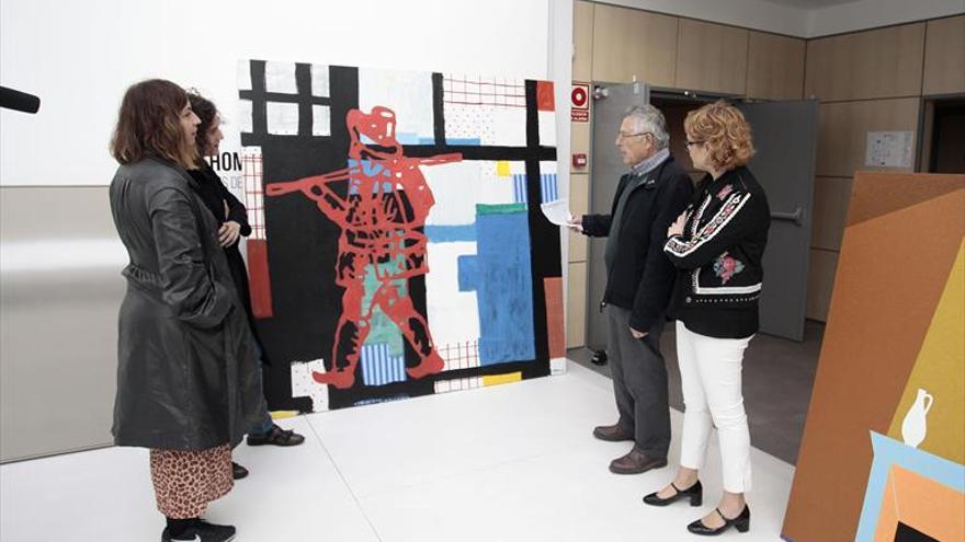 Dieciocho obras integran la muestra de la Bienal Rafael Botí