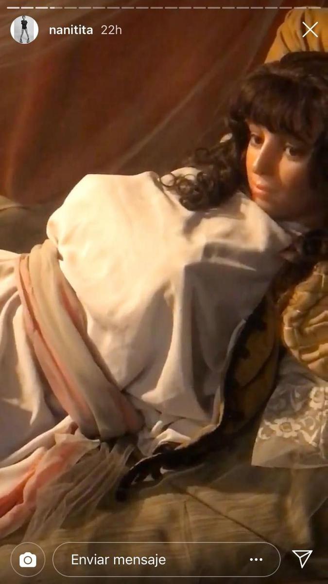 La maja vestida de Goya de cera da MIEDO