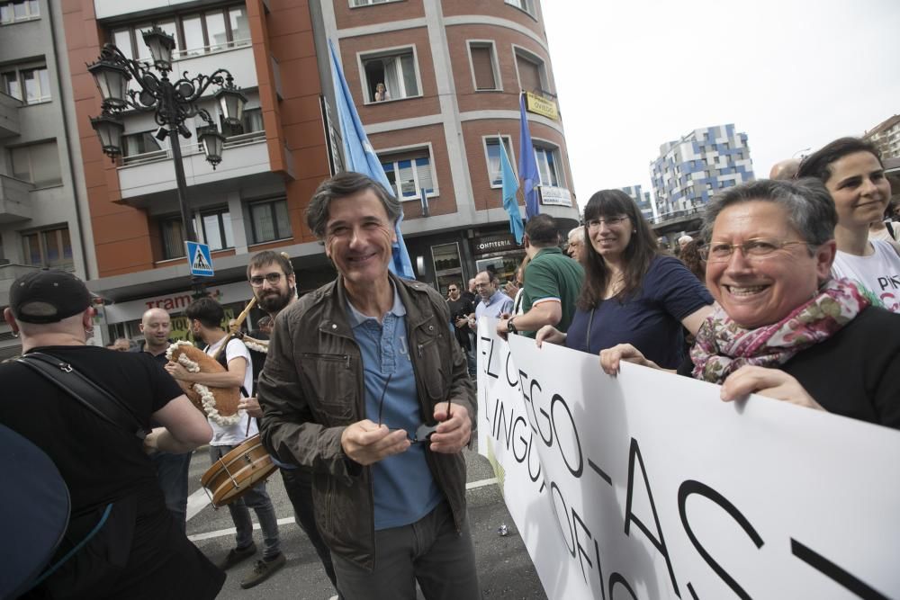 La manifestación, en imágenes