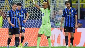 Barcelonas Lamine Yamal      during the Uefa Champions League soccer match between Inter and Barcelona  at San Siro Stadium in Milan , North Italy -  Tuesday  May 06, 2025 . Sport - Soccer (Photo by Spada/LaPresse)