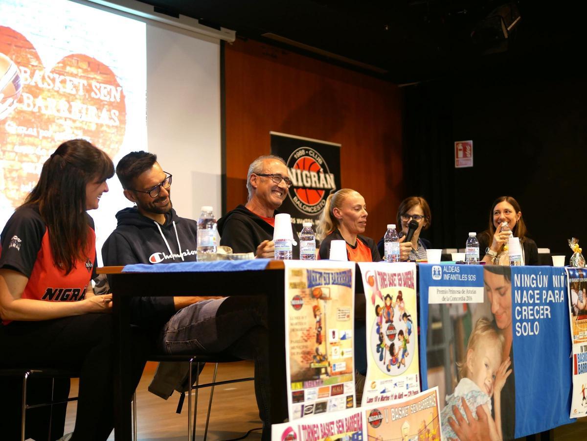 Presentación de Basket sen Barreiras.