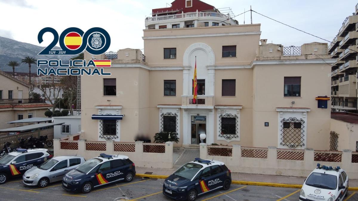 Imagen de la comisaría de Dénia de la Policía Nacional