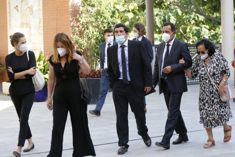 Misa funeral de Juan Cotino en València