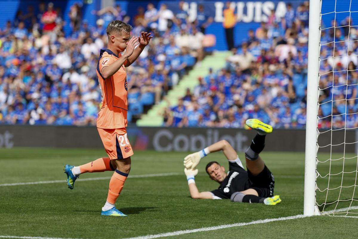 LaLiga: Getafe - Barcelona, en imágenes.