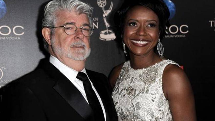 George Lucas se casa con una ejecutiva de 44 años en el rancho Skywalker